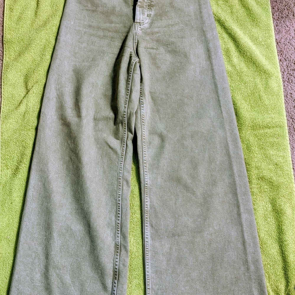 Zara Olive Green Trousers